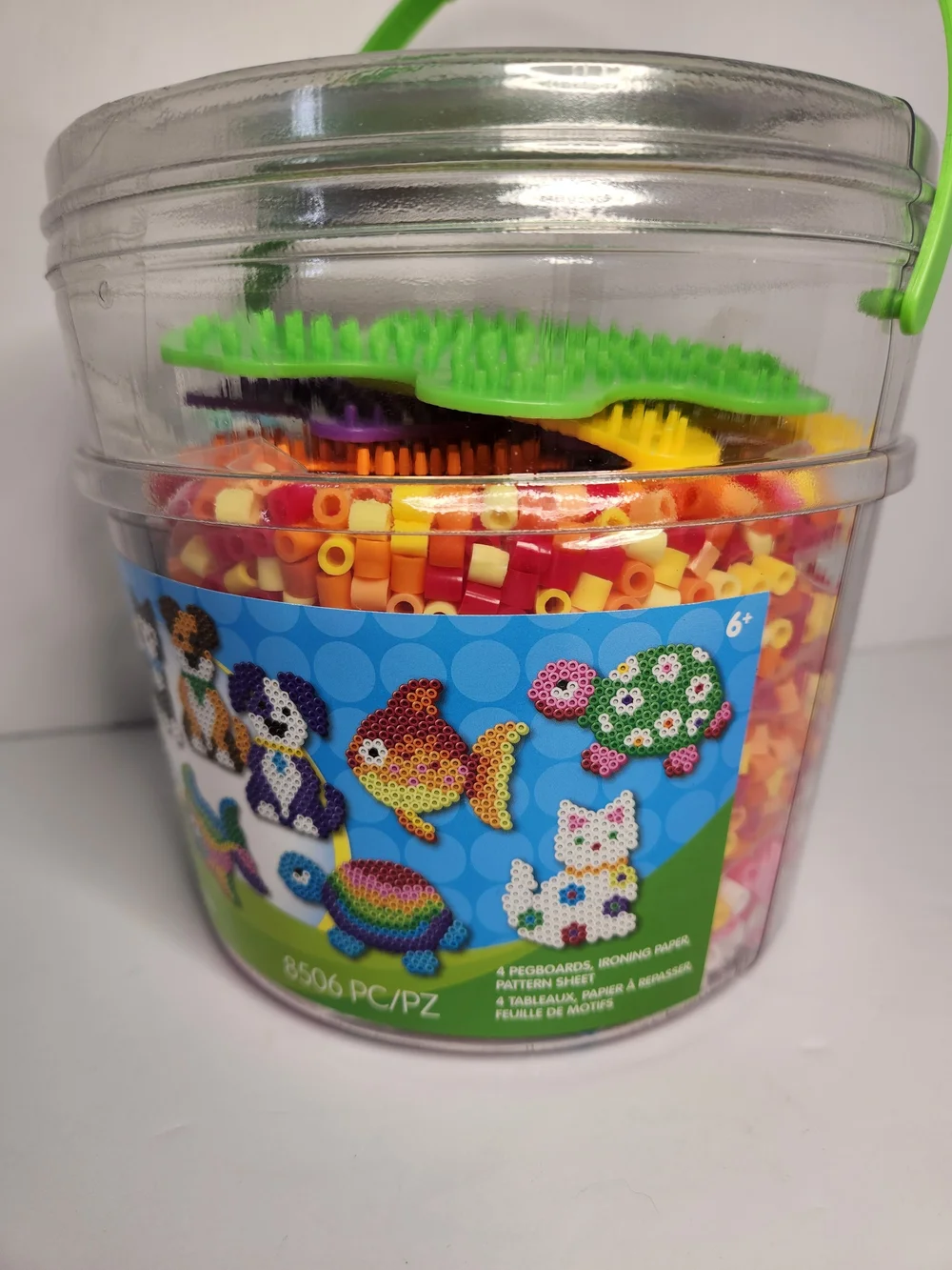 Perler Bead Pet Friends 8500 Pc Bucket Creative Craft Kit — Multicolor